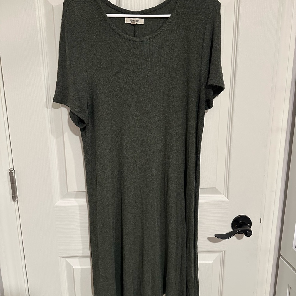 Madewell Olive Knit Top